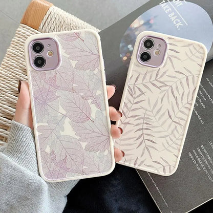 Vintage Leaves iPhone Case