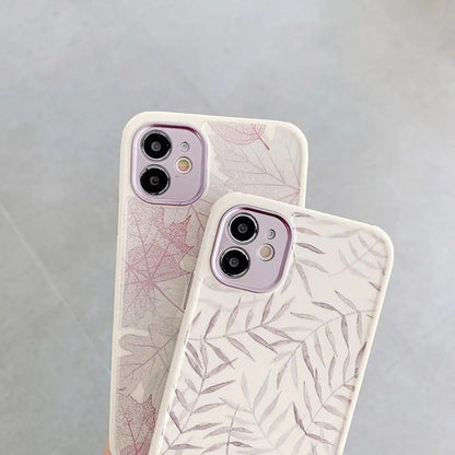 Vintage Leaves iPhone Case