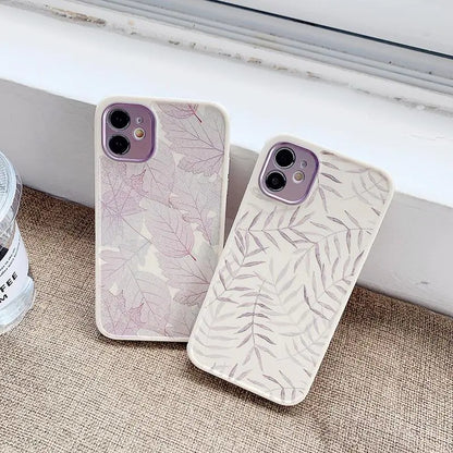 Vintage Leaves iPhone Case